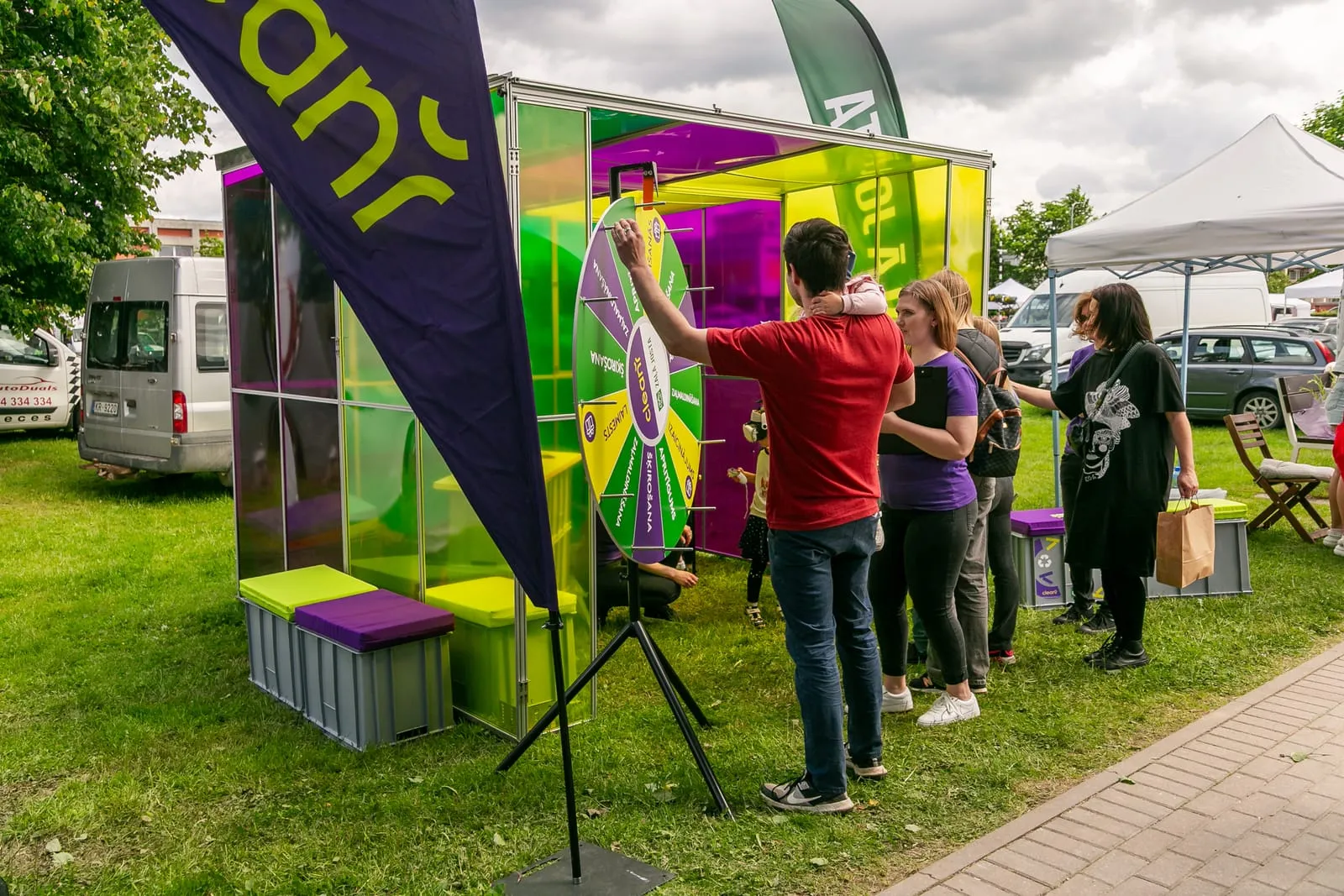 CleanR mobile stand — photo 6